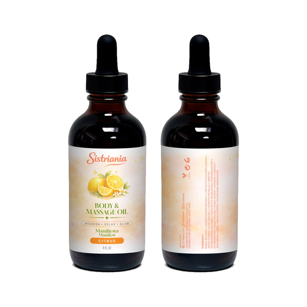 Manifesta Massage Body Oil - Citrus